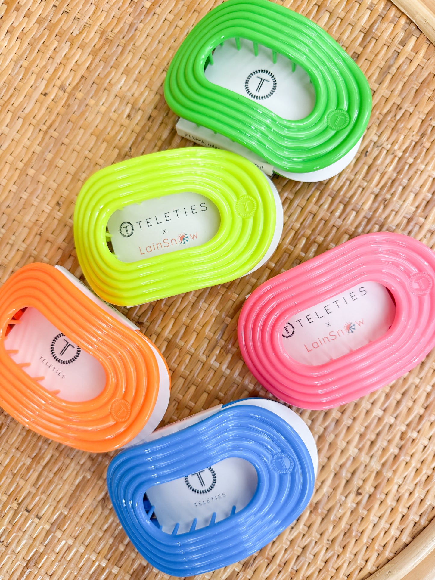 Teleties Flat Hair Clip- Large