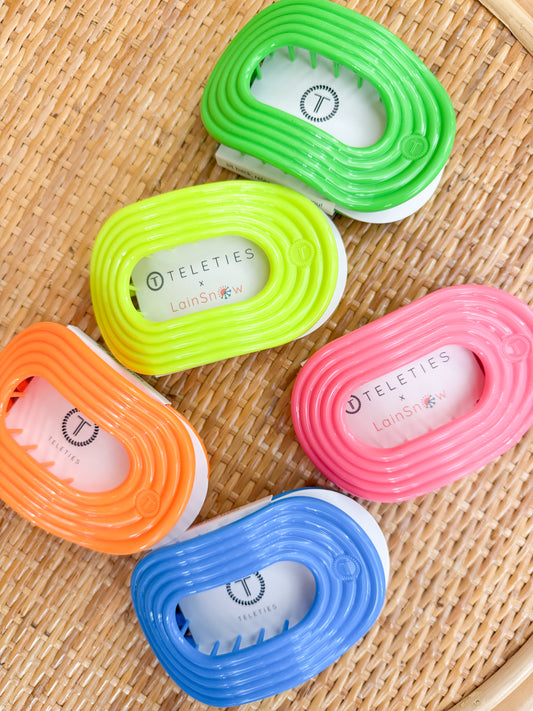 Teleties Flat Hair Clip- Large