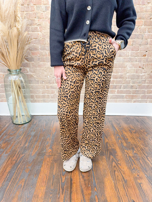 Emory Leopard Pants