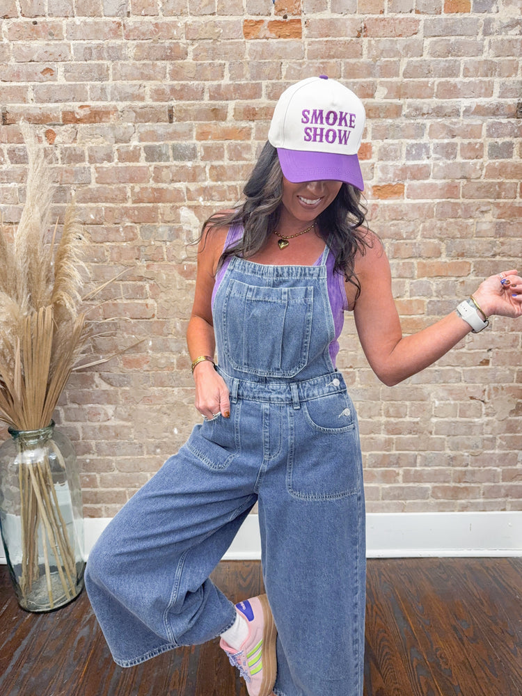 Fuller Wide Leg Overalls