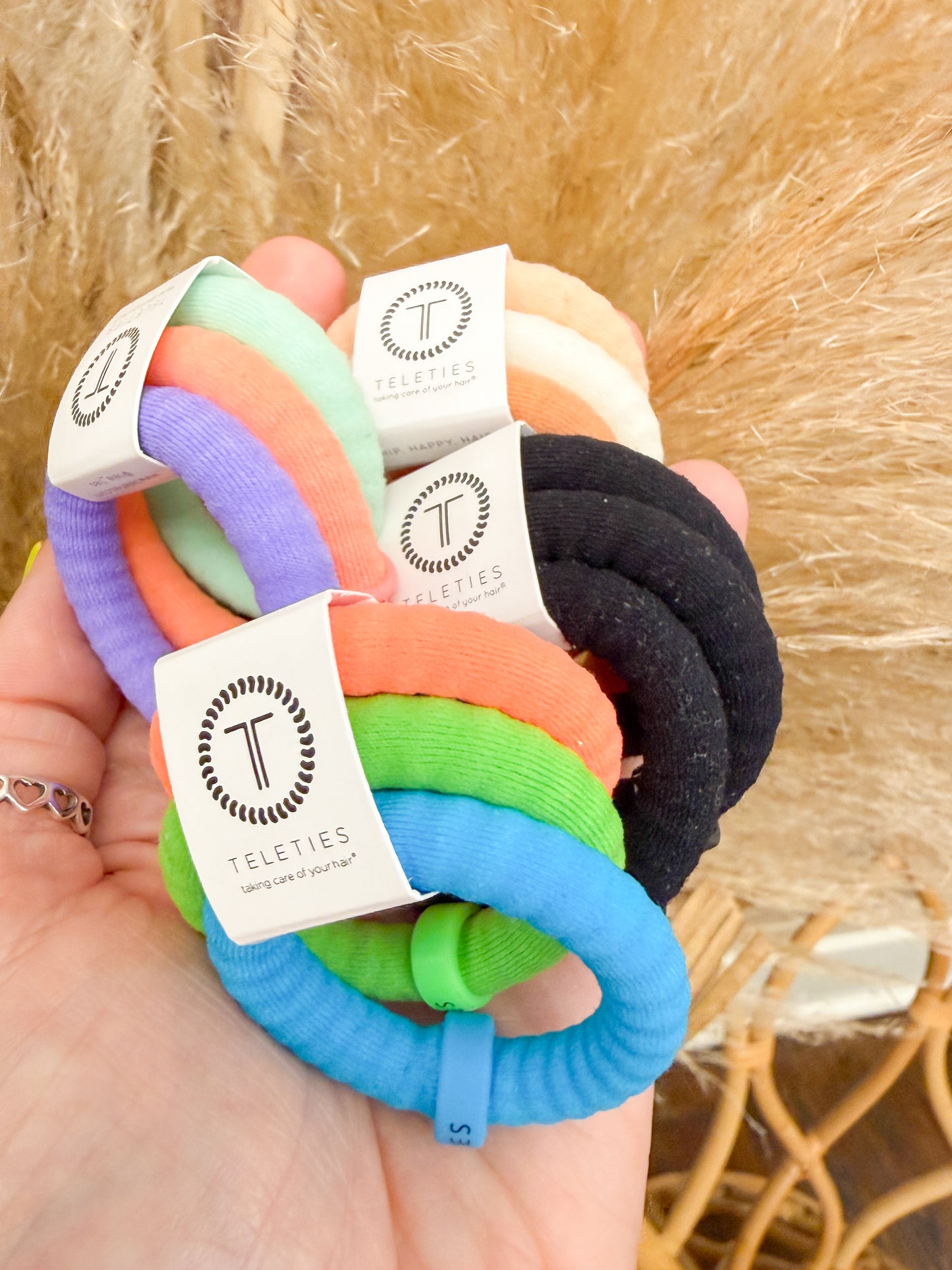 Teleties Nylon Hair Ties-Small