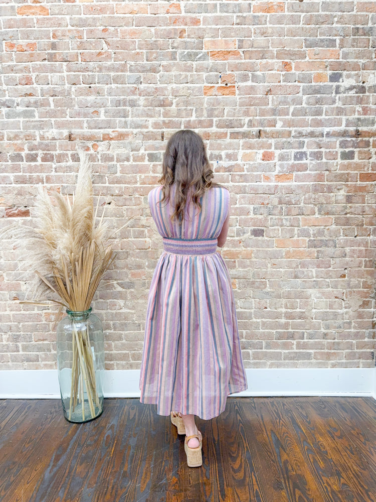 Rylie Striped Dress