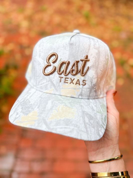 East Texas Camo Hat-Mocha