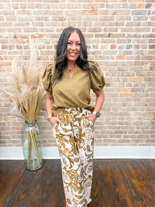Shawna Puff Sleeve Top