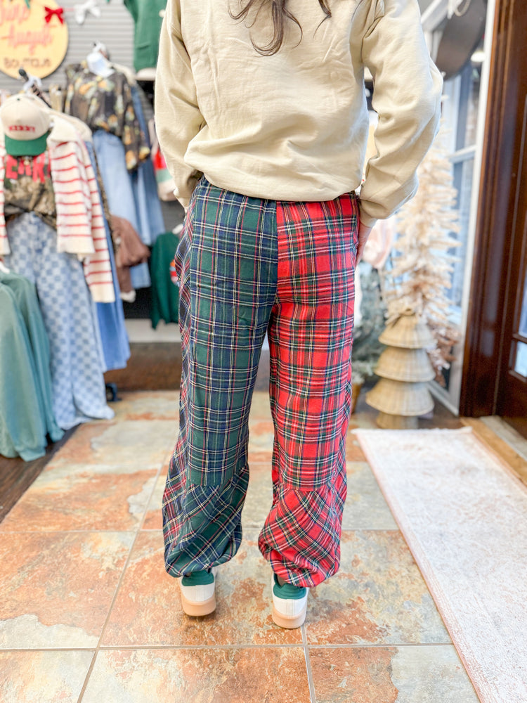 Jolly Plaid Pants
