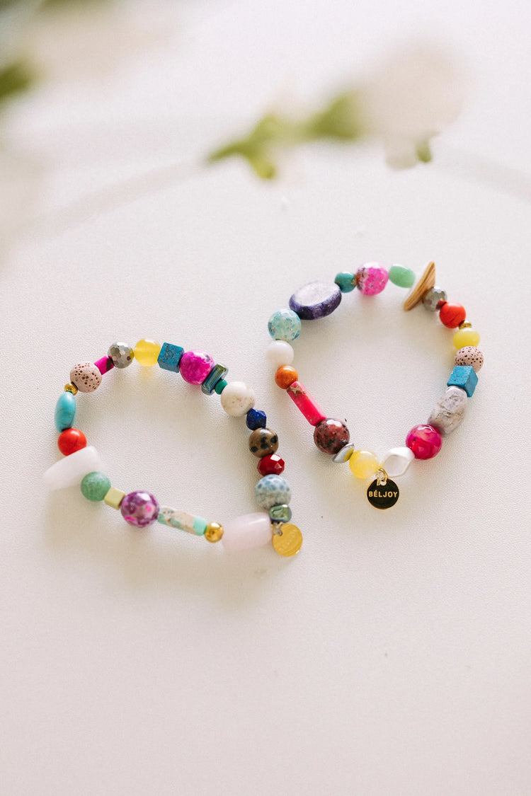 BelJoy-Blair Colorful Beaded Bracelet