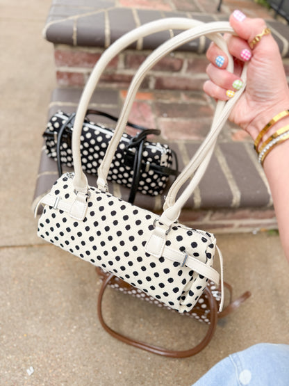 Polka Dot Shoulder Bag