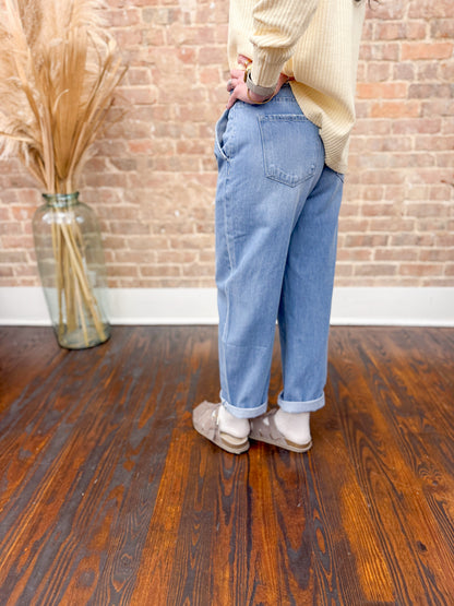 Cash Barrel Leg Jeans