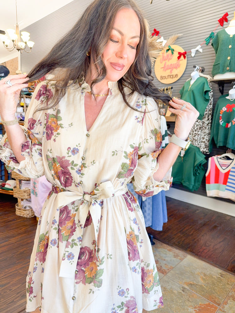 Ivana Floral Dress