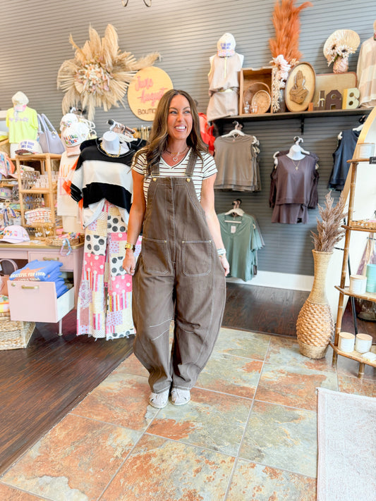 Weston Overalls-Brown
