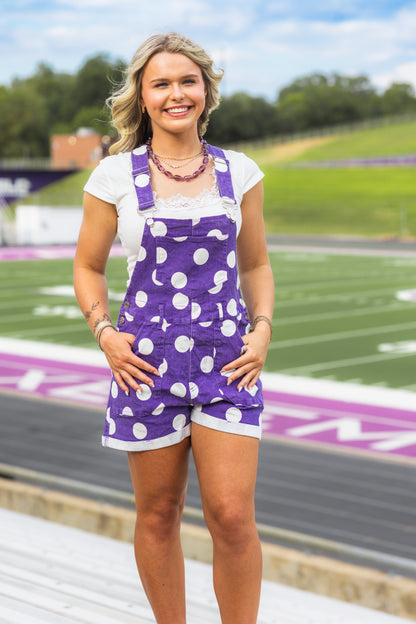 Lummie Polka Dot Overalls