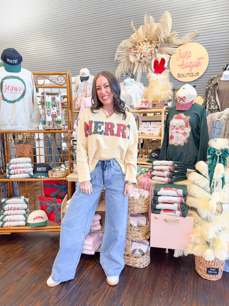 Merry Quilted Patch Top