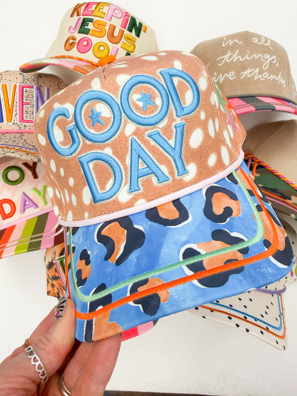 Good Day Fawn/Leopard Hat