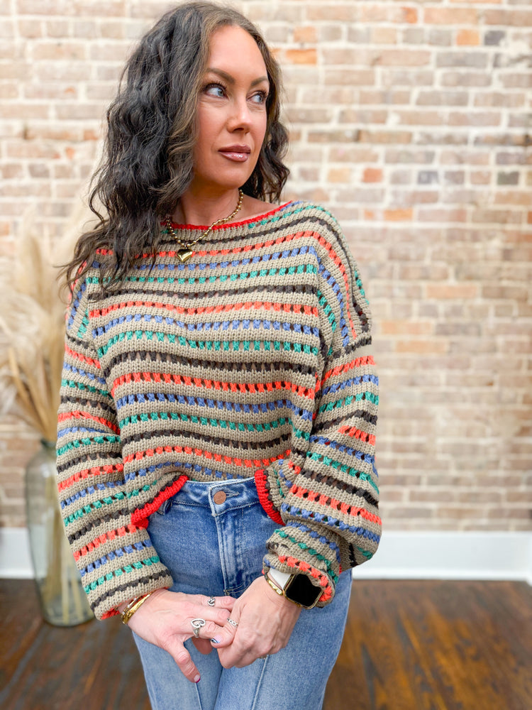 KK Striped Sweater