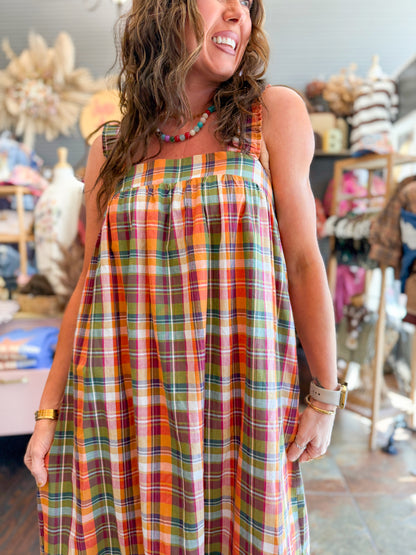 Grace Plaid Dress