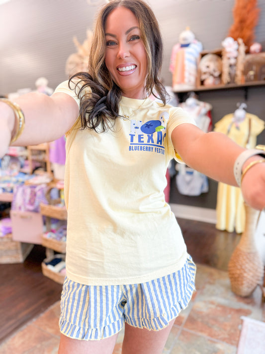Blueberry Festival T-Shirt-Butter