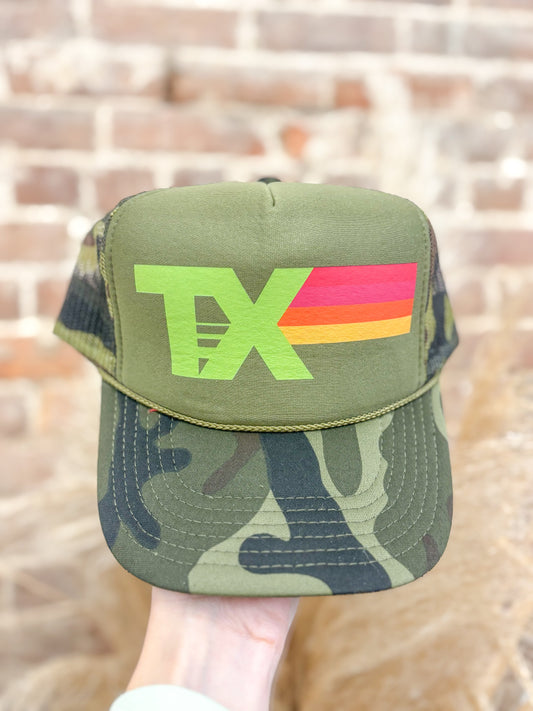 TXiator Trucker Hat-Camo