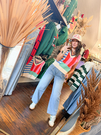 So Very Merry Patchwork Hat