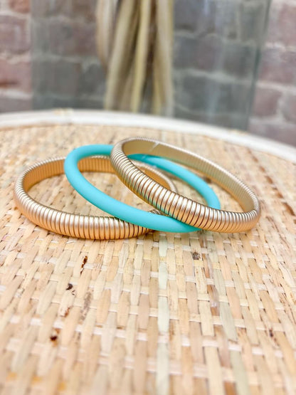Colored Bangle Set