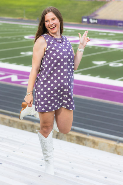 Everlee Polka Dot Dress
