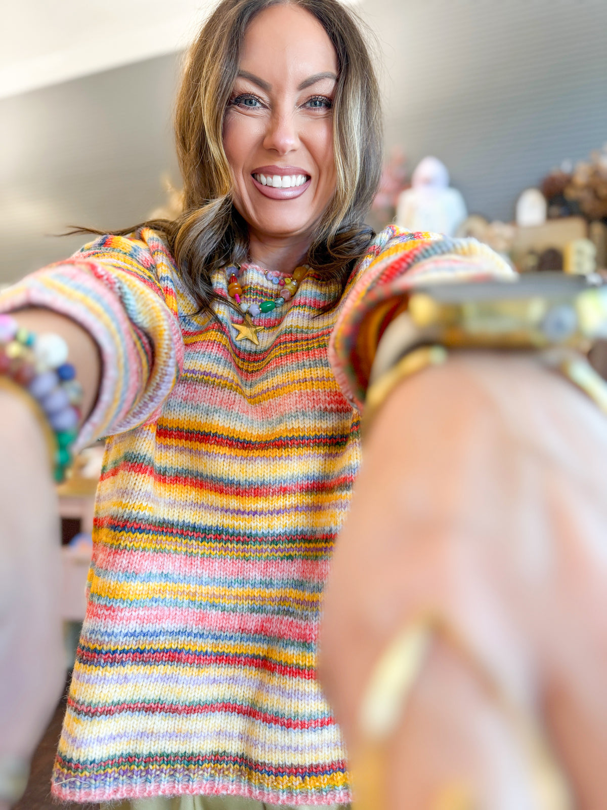 Mattie Striped Sweater