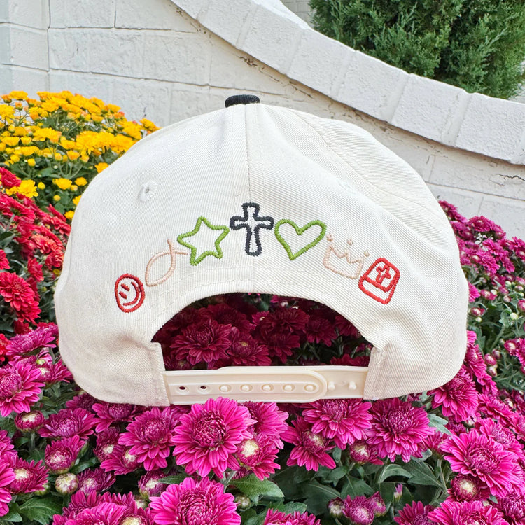 Patchwork Puff Embroidered Hats