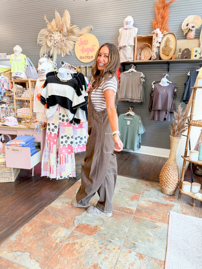 Weston Overalls-Brown