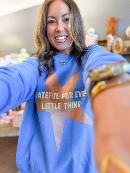 Grateful Little Things Sweatshirt