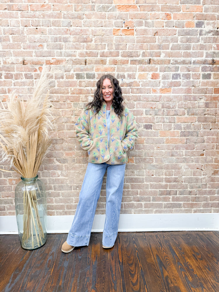 Everlynn Sherpa Jacket-Mocha