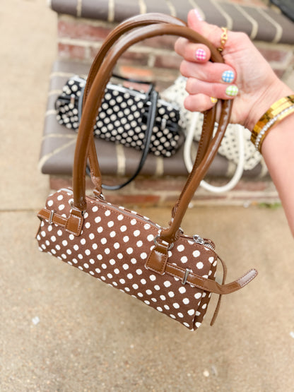 Polka Dot Shoulder Bag