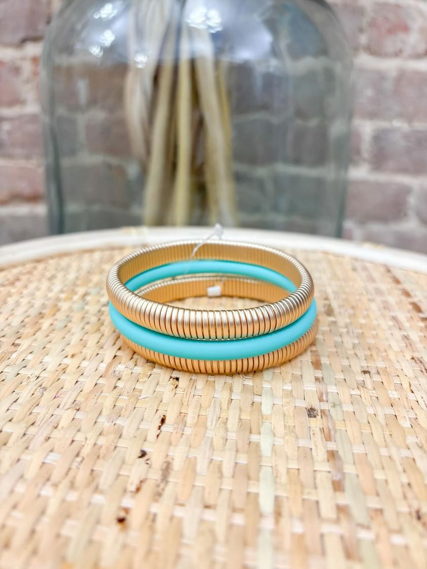 Colored Bangle Set