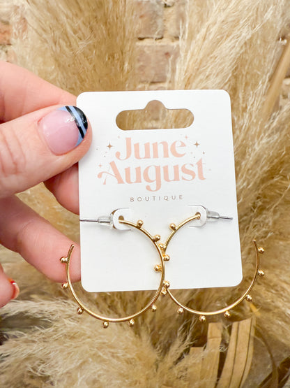 Non Tarnish Hoop Earrings