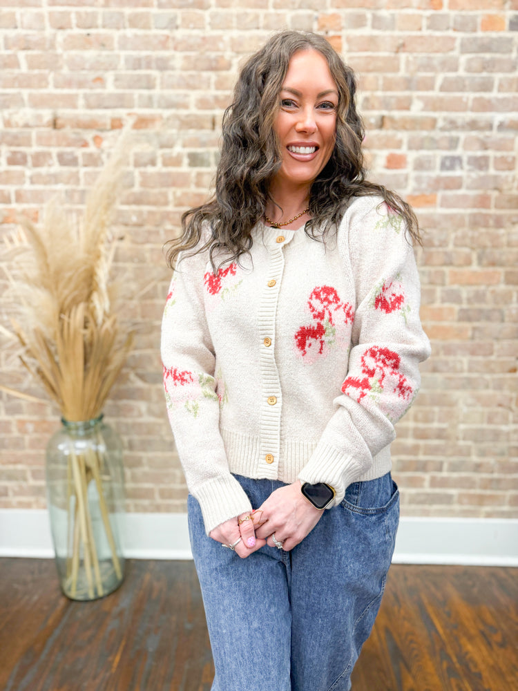 Sofie Floral Cardigan