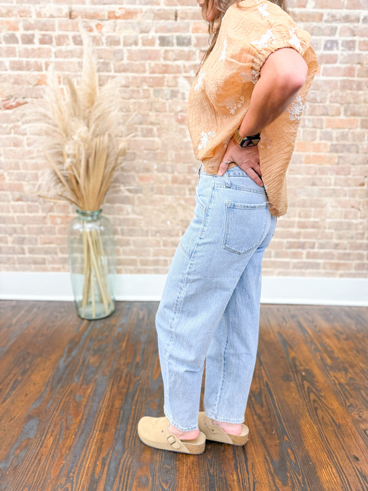 Beau Barrel Jeans