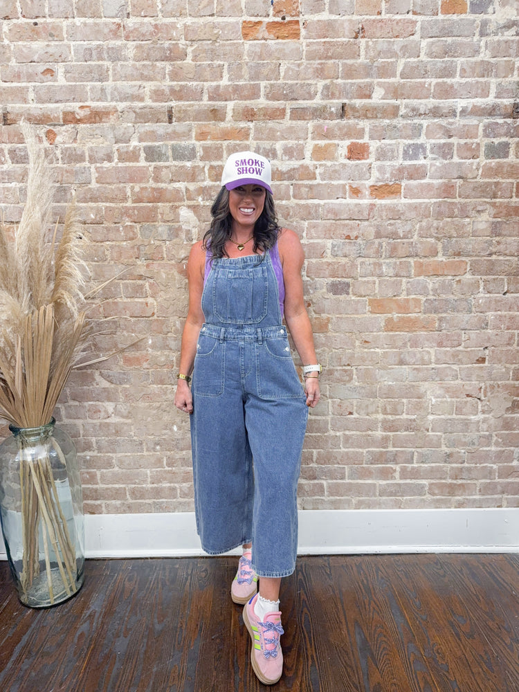 Fuller Wide Leg Overalls
