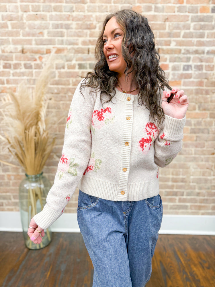 Sofie Floral Cardigan