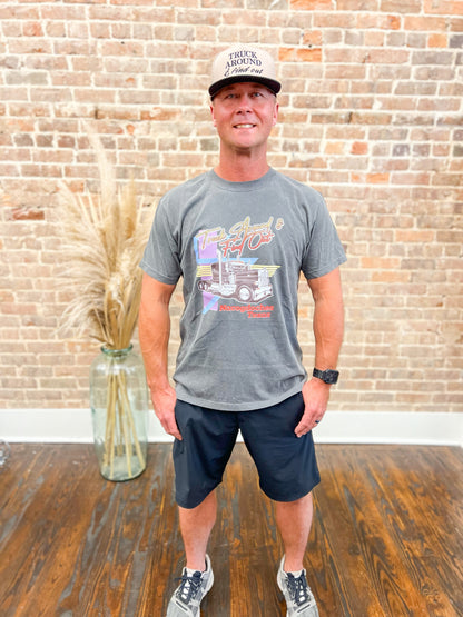 Retro Truck Around T-Shirt-Regular