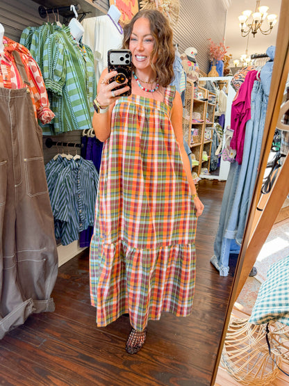 Grace Plaid Dress