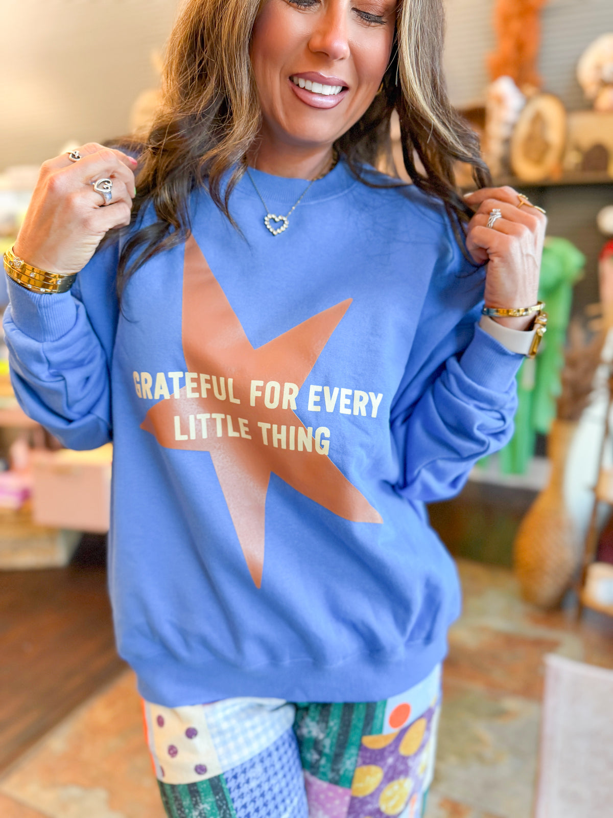 Grateful Little Things Sweatshirt