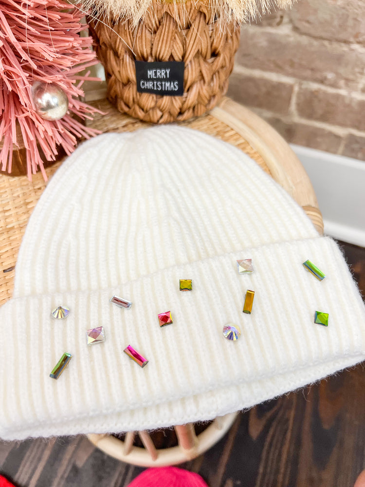 Rhinestone Beanies