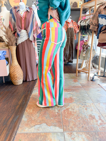Harley Striped Jeans