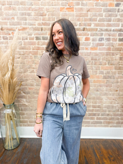 Camo Pumpkin T-Shirt