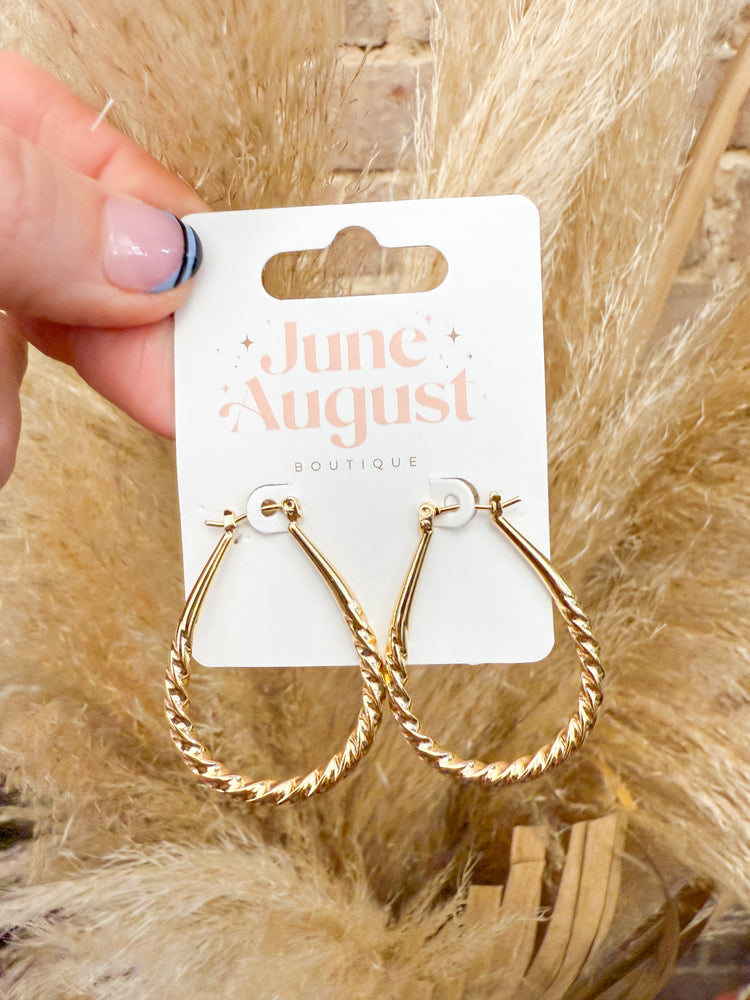 Non Tarnish Hoop Earrings
