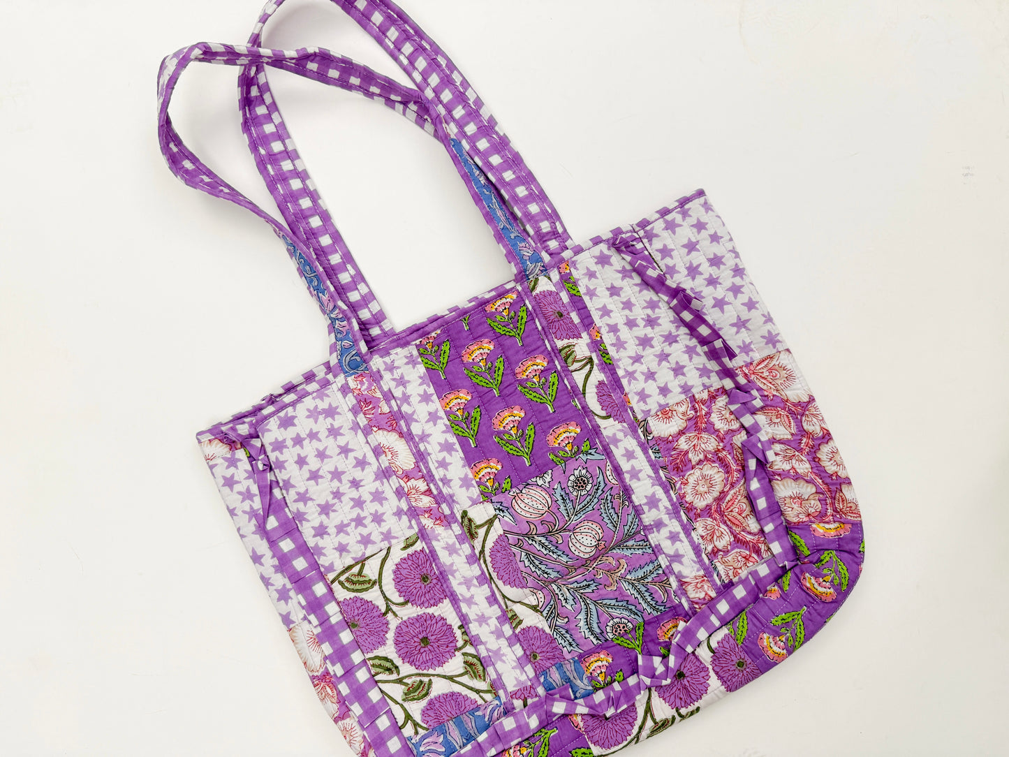 Quilted Patchwork Tote Bags
