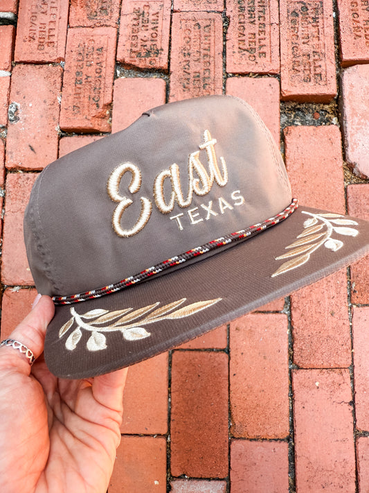 East Texas Rope/Leaves Hat