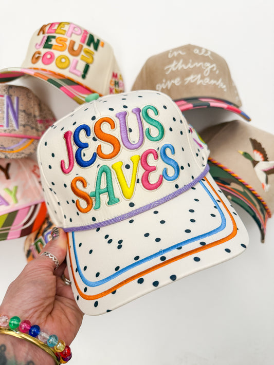 Jesus Saves Hat