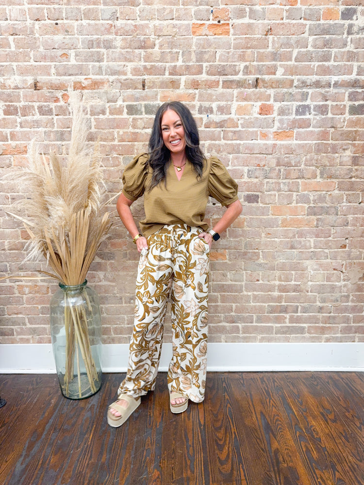 Kirty Wide Leg Pants