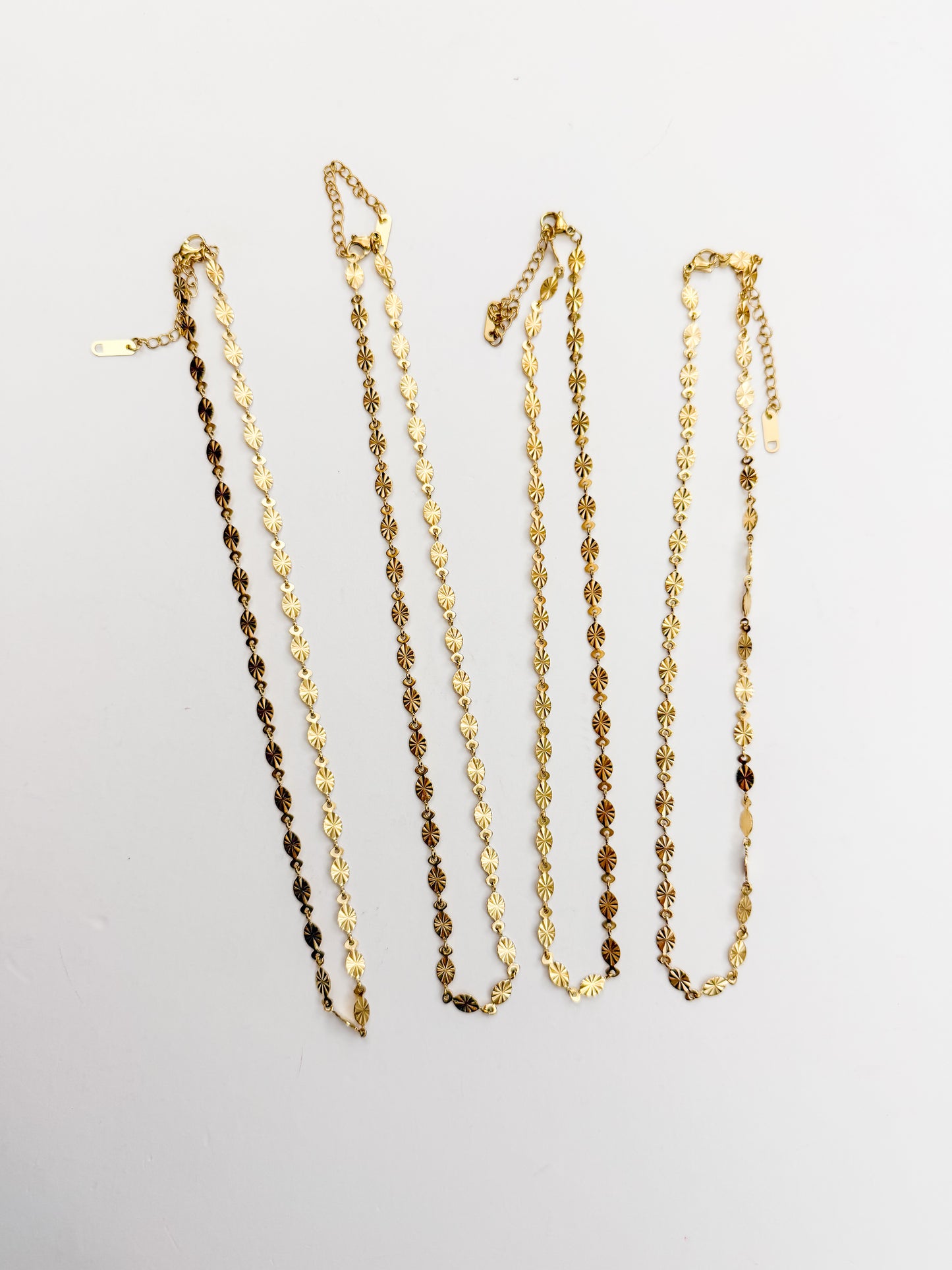 Non-tarnish Oval link Necklace
