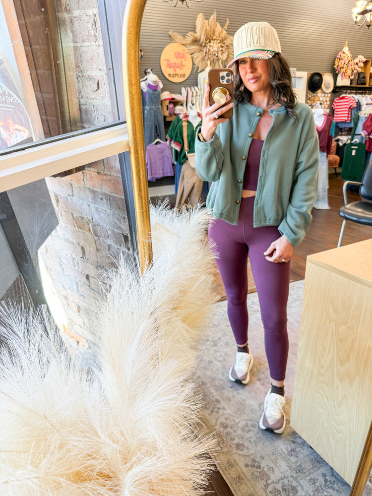 Lyla Gold Button Cardigan
