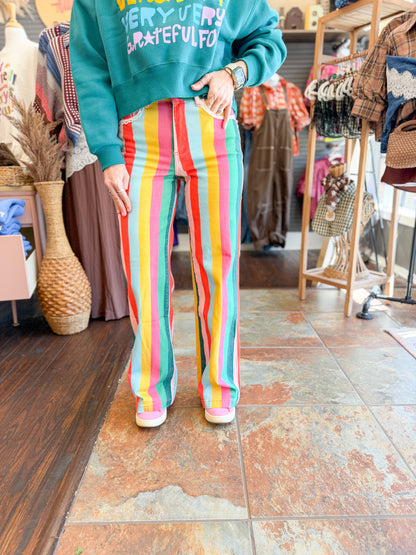 Harley Striped Jeans